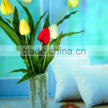 Zibo glasslucky hotsale cheap high quality glass vase home decorative