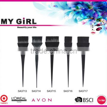 MY GIRL newest fashionable design Tint Needle Hair Dye Brush hair salon plastic dye tint brush,comb brush,hair coloring brush