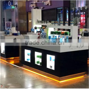 customized store furniture design for cosmetics cabinets store displays showcase