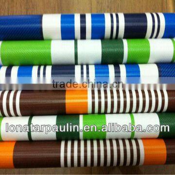 Striped Coated Tents