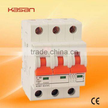 New L7 High breaking mini circuit breaker 63A