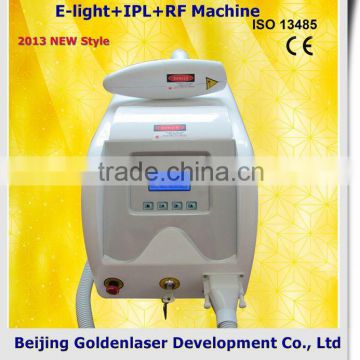 Intense Pulsed Flash Lamp 2013 Importer E-light+IPL+RF Machine Beauty Professional Equipment Hair Removal 2013 Ipl Acne Tratment Wrinkle Removal Machine
