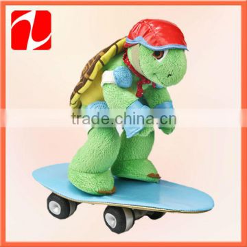 Funny soft toy tortoise for kids