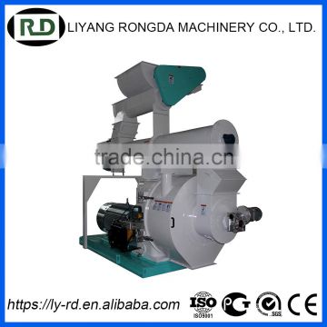 2016 Hot sale! RONGDA Made Industrial use screw feeder wood pellet machine with double rollers assembled