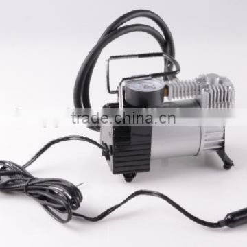 S10122 12 Volt Electric Air Compressor with Gauge for Bike/Auto