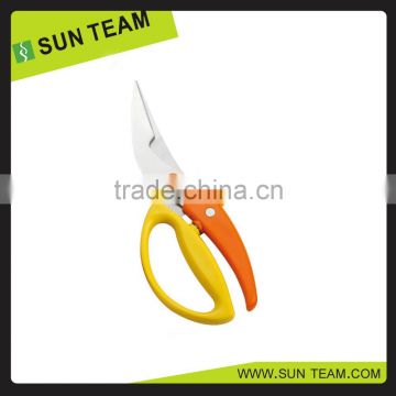 New soft rubber handle kitchen shears good quality trimming shears garden shears