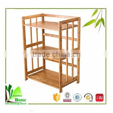 Easily Carry multifunction bamboo kitchen cupboard shelf