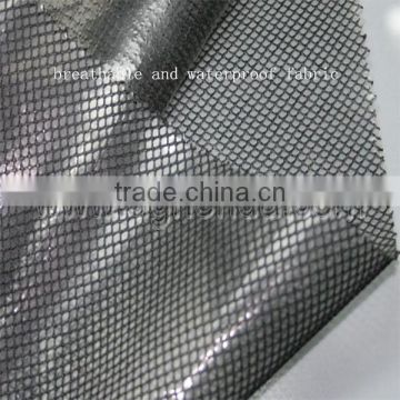 2015 new style mesh fabric laminated breathable and waterproof TPU film
