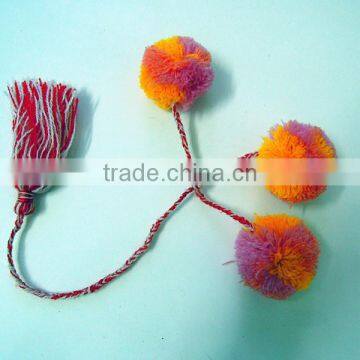 Pompom tassel for decoration gift