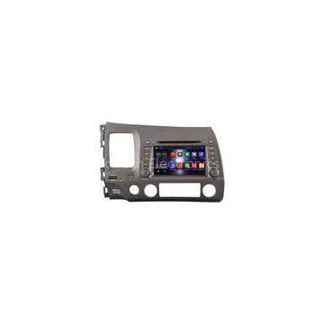 Left Side Honda Civic DVD Player With GPS Navigation 2006 - 2011 Steering Wheel Control