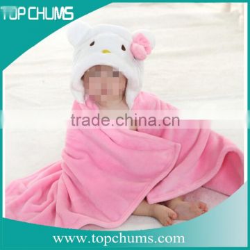 Wholesale animal baby barobe hooded baby bathrobes from China Supplier