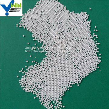 High hardness white zirconia ceramic grinding ball made in China