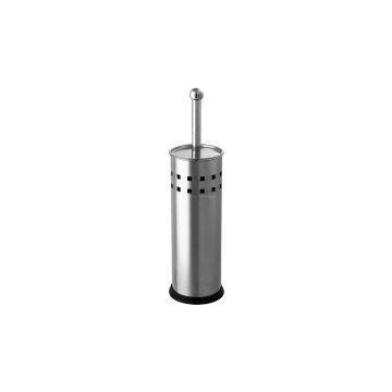 Stainless steel toilet brush holder