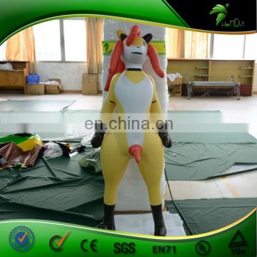 Customized Design Inflatable Sex Doll For Men , Inflatable Cartoon Wizard Girl with Dildo and SPH