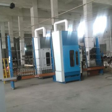 Glass Processing Equipment High Efficiency 2500 X 3660mm Glass Sandblasting Machine
