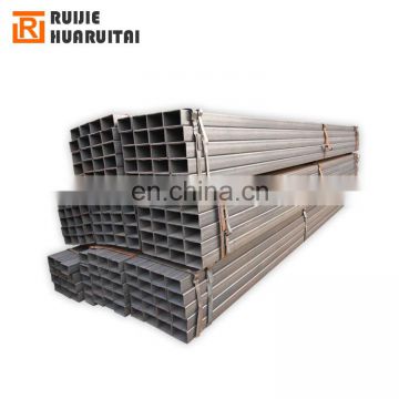 Black carbon hollow section steel pipe 30*20/rhs rectangular hollow section profile