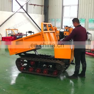 2 ton crawler dumper hydraulic mini transporter China