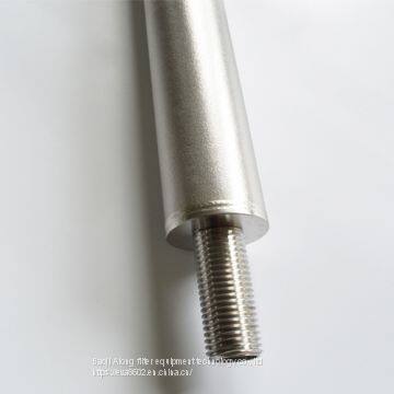 316L stainless steel porous metal powder sintered  filter cartridge gas sparger of beer