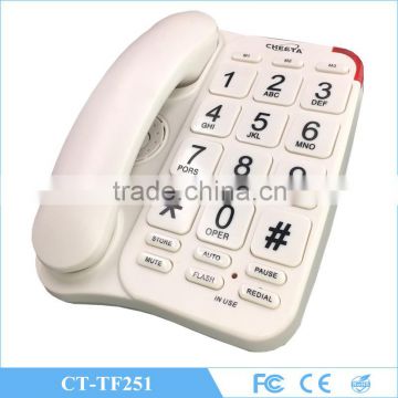 modern electronic big button telephone for old people