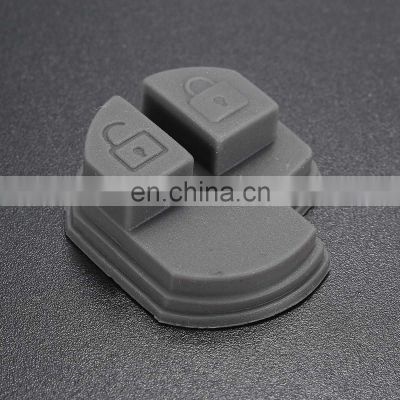 1Pc 2 Buttons Remote Key Rubber Pad for Suzuki Alto Grand Vitara Swigt Splash Ignis SX4 Replacement Silicone Cover Pad Key