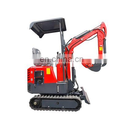 Stock available 0.8 ton 1 ton 2 ton 3 Ton mini Excavator Digging Hydraulic Small Micro Digger Machine Prices for Sale