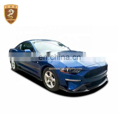 2020 New Design CF Auto Small Body Kit Front Rear Lip Chin Side Skirts For Ford Mustang