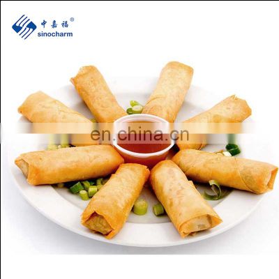 Convenient Snack pocket IQF Crisp Spring roll Frozen Fried Chinese Spring Roll