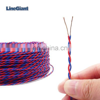 H05VV-F/H03VV-F 2 Core 3 Core 1.5-6mm2 PVC Insulated Wire Flexible Twin Twist Electrical Multiconductor Cable