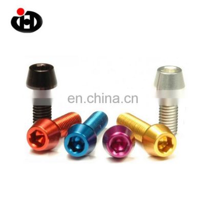 High Quality Titanium Taper Head Bolt Screw For Bicycle