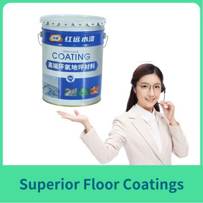 Waterborne epoxy floor paint is easy to clean and maintain, durable, and of excellent waterproof quality