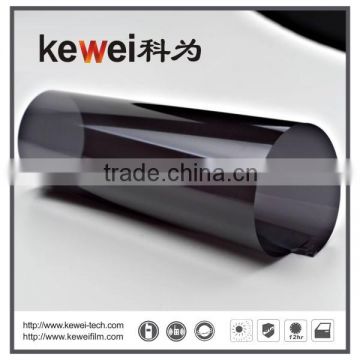 Black anti-shock protective film for car window,heat resistant car IR window film