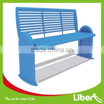 Wooden outdoor public seating garden benches park chairs LE.XX.071