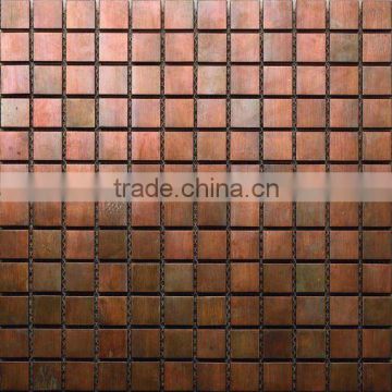 antique bronze color copper metal mosaic for interior and exterior wall decoration construction material