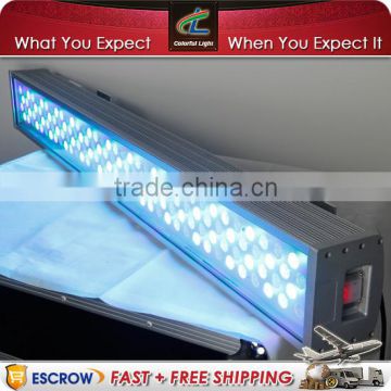 Outdoor IP65 Waterproof 35-38m high 144 x 1W led linear wall washer