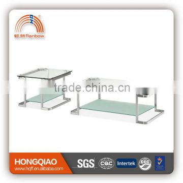 CT-06 ET-06 stainless steel glass modern coffee table