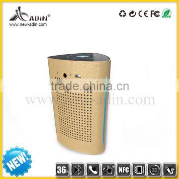 2015 36W powerful vibration speaker with NFC & bluetooth CSR 4.0 handsfree phonecall