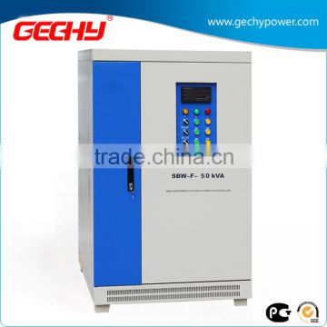 DBW/SBW-50KVA super power single/three phase full automatic compensated voltage regulator/stabilizer