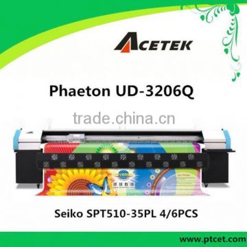 Phaeton UD-3206Q (10ft ,6 head, 6 color,720dpi) color vinyl printer plotter