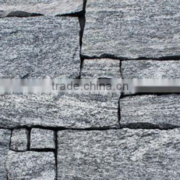 Real Granite Grey White Stone Veneer