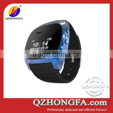 Silicone wristband bluetooth smart watch multi-language