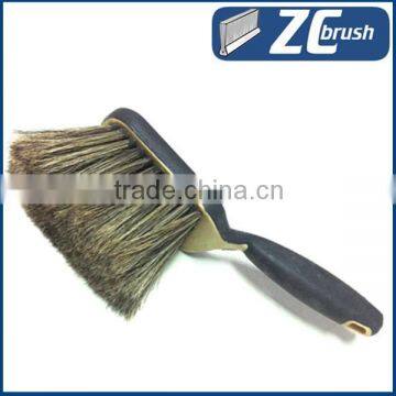 Hog bristle car wash brush