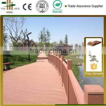 100% recyclable waterproof china wpc decking