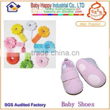 High Quality Work Footwear and headband for baby