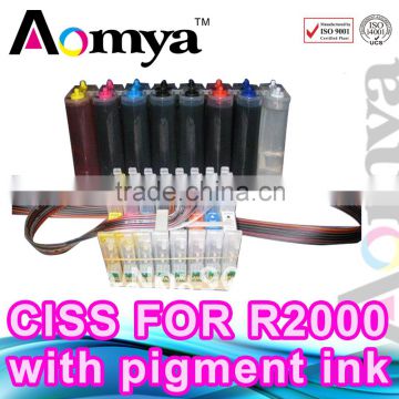 CISS T0870/1/2/3/4/7/8/9 with ARC chips for Epson Stylus Photo R2000 printer
