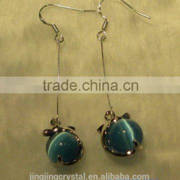 fashion rhinestone jewelry colorful Crystal Earrings