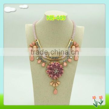 2015 fashional new necklace design for ladies