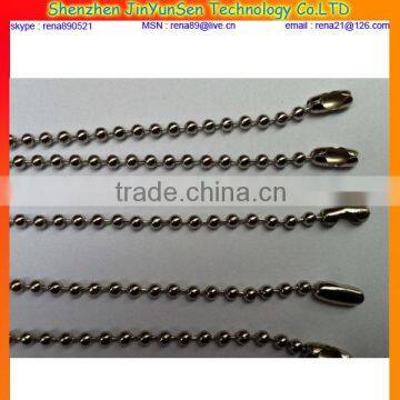 high quality colored metal ball chain