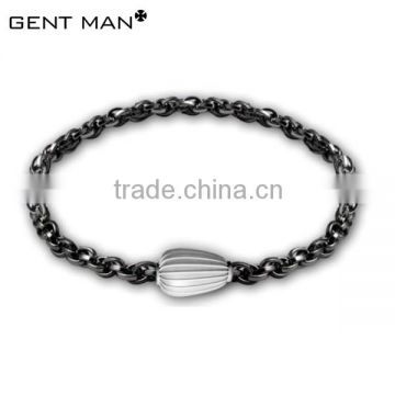 Coolman fashion necklaces black chain with beads charm latest model fashion necklace famous jewelry brands