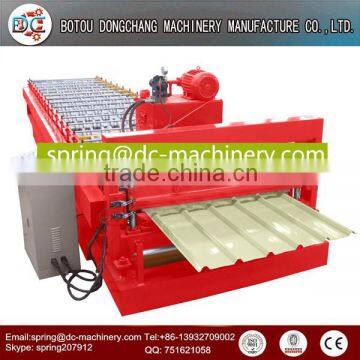 Color Steel Roofing Sheet Making Machine/galvanized roofing sheet roll forming machine