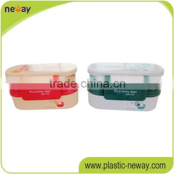 New food containers with compartments